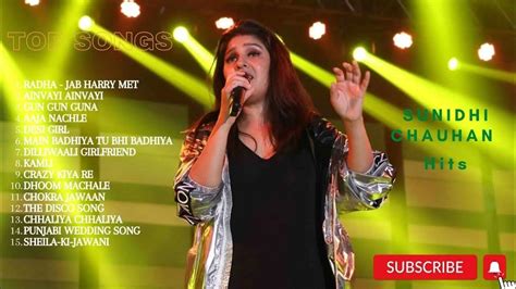 sunidhi chauhan songs 💖 best of sunidhi chauhan songs collection 😇 ...