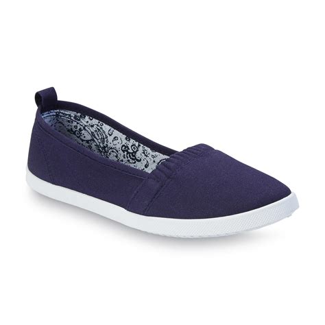 Basic Editions Women's Dakota Navy Slip-On Shoe | Shop Your Way: Online Shopping & Earn Points ...