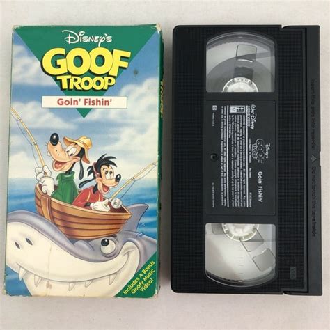 Disney's Goof Troop Goin' Fishin' VHS 1993 | Etsy