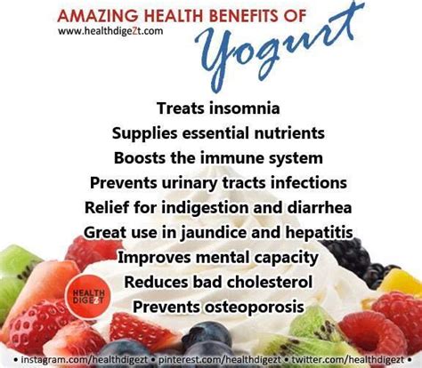 Benefits of Yogurt. | Yogurt health benefits, Yogurt benefits, Health