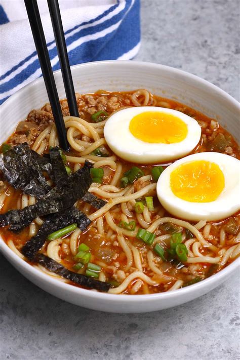 spicy ramen oppskrift | Matawama.com