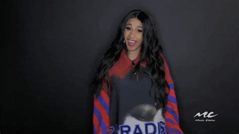 Cardi B Reaction GIF by Music Choice - Find & Share on GIPHY