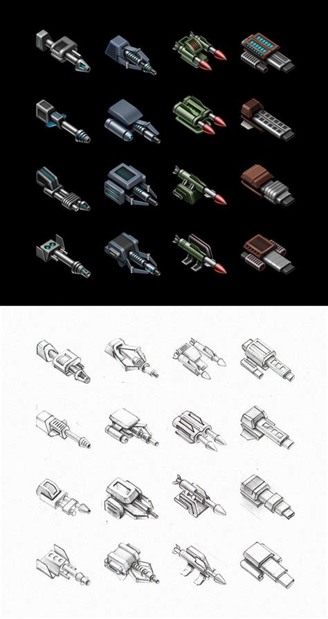 Space weapons by st-valentin on DeviantArt