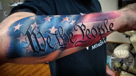 Pin by Joshua Pittendrigh on Tattoo | American flag tattoo, American flag forearm tattoo, Flag ...