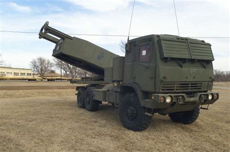 HIMARS M142 high mobility multiple artillery rocket launcher system data sheet specifications ...