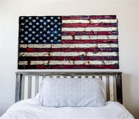 Rustic American Flag Painting at PaintingValley.com | Explore ...