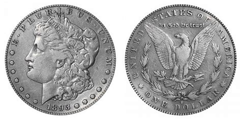 1893 S Morgan Silver Dollar Coin Value Prices, Photos & Info