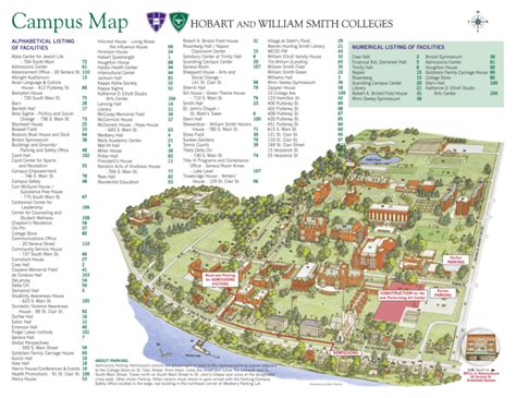 Campus Map - Hobart and William Smith Colleges