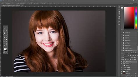 How to Enhance Portraits Using Gray Layers to Dodge and Burn in Photoshop | Photoshop for ...