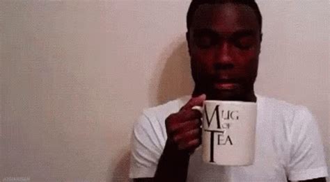 Sips Tea GIF - Sips Tea Stressed - Discover & Share GIFs