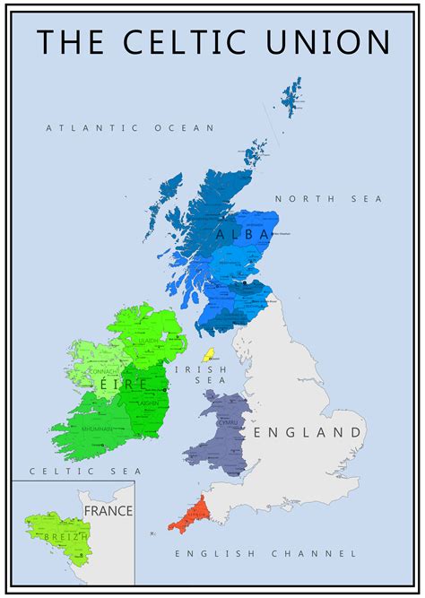 The Celtic Union : r/imaginarymaps