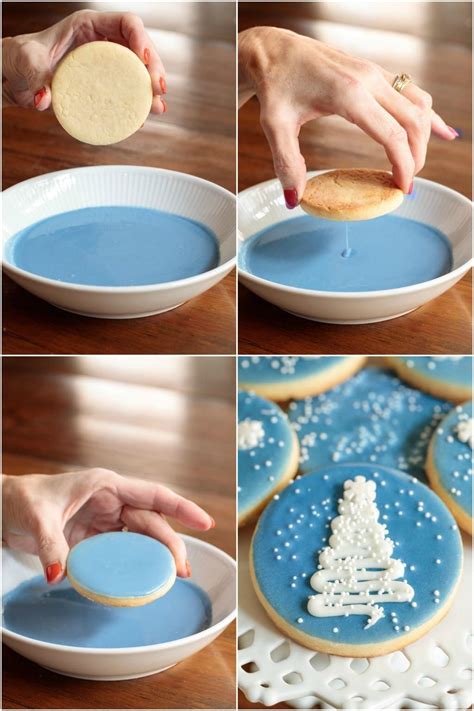 Easy Decorated Christmas Cookies Tutorial | Recipe | Christmas ...