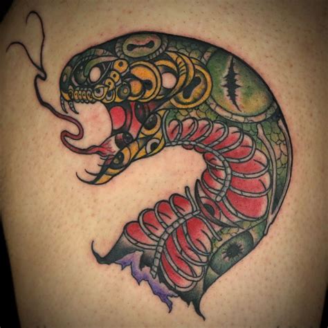 Snake (Eyes) Tattoo by Jess Cavazos | Snake eyes tattoo, Eyes tattoo, Ink master seasons