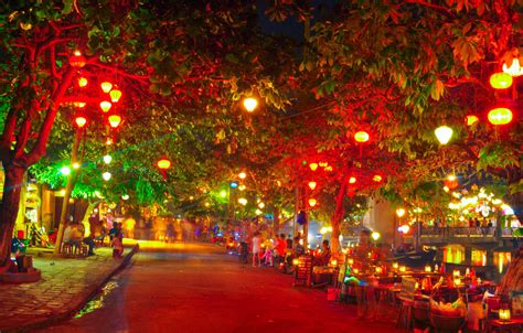 Mysterious Hoi An Ancient Town of Vietnam at Night