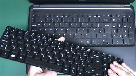 Acer Laptop Keyboard Replacement - YouTube