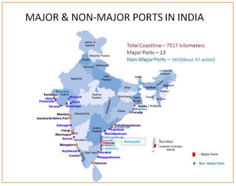 [PDF] Major ports in India map PDF