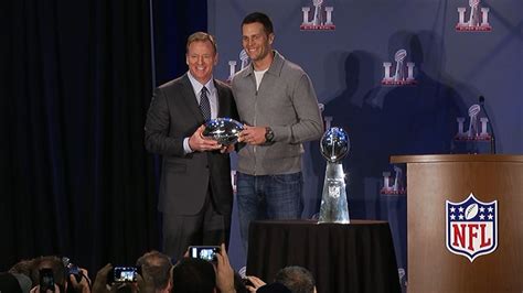 Tom Brady Accepts Super Bowl MVP Trophy - Good Morning America