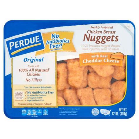 Perdue Chicken Breast Nuggets With Cheddar Cheese