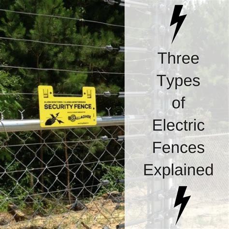 Three Types of Electric Fences Explained | America Fence