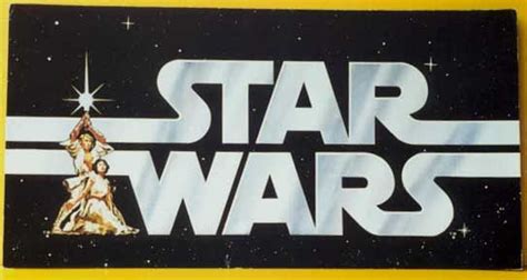 Kenner Prototype Star Wars Logo Display | Star wars logo, Vintage star wars, Star wars memorabilia