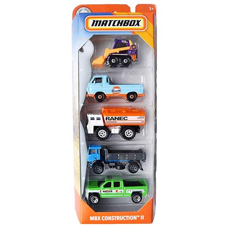 Matchbox MBX Construction II 5 Pack - Walmart.com