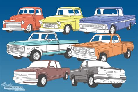 1947-2013 Chevy Truck Generations - Quick Reference Guide