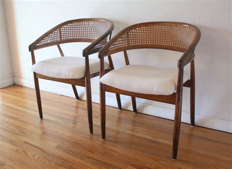 Rattan chair, Chair, Mid century modern chair