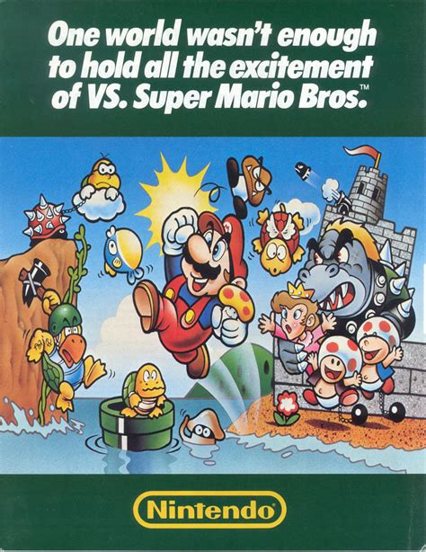 File:Vs Super Mario Bros arcade flyer.jpg — StrategyWiki | Strategy guide and game reference wiki