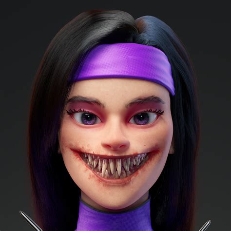 Ricky Baba - Mileena from Mortal Kombat 💜