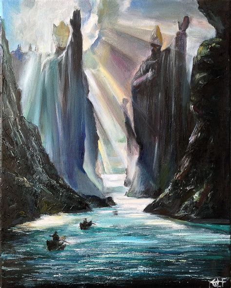 The Argonath by Ainaven on DeviantArt