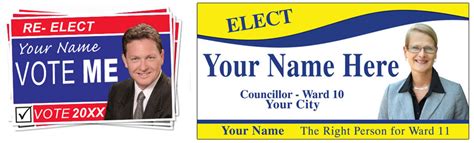 ELECTION SIGNS - Custom Graphics