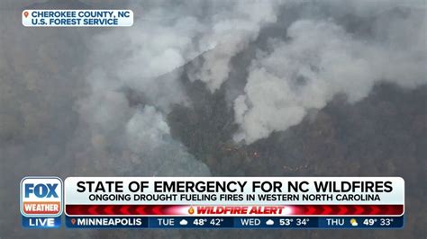 North Carolina wildfires prompt local state of emergency, poor air quality | Latest Weather ...