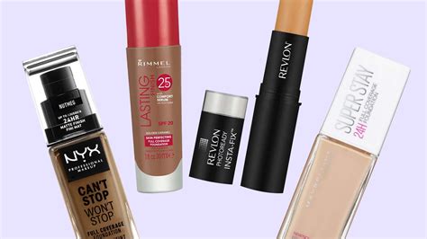 8 Best Full-Coverage Drugstore Foundations | Allure