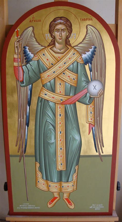 Antonis Theodorakis- Iconographer: Gabriel the Archangel