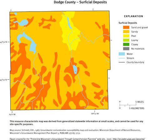 Protecting Groundwater in Wisconsin through Comprehensive Planning - Dodge County Susceptibility ...