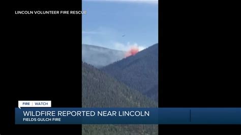 New wildfire burning near Lincoln