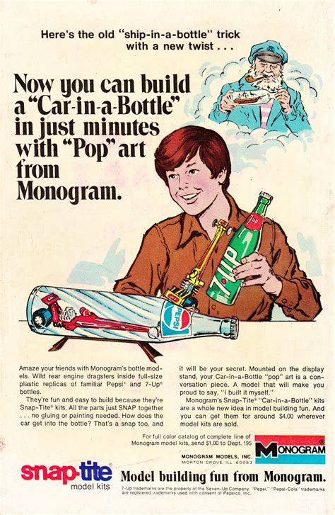 Monogram Car-in-a-Bottle | Weird Fantastic Toy Adventures