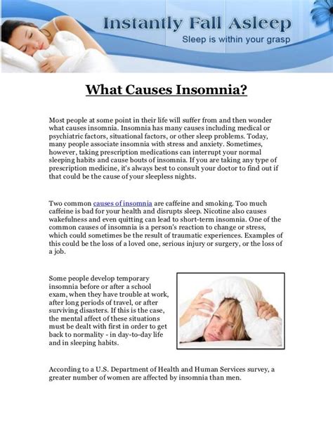 What Causes Insomnia