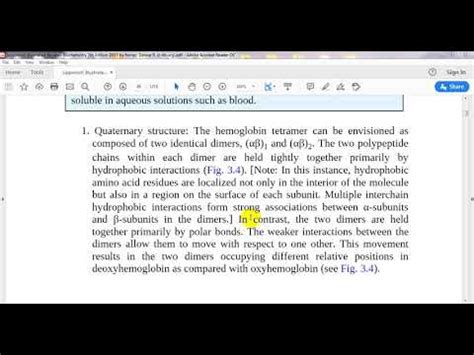 49- hemoprotein hemoglobin structure (2) - YouTube