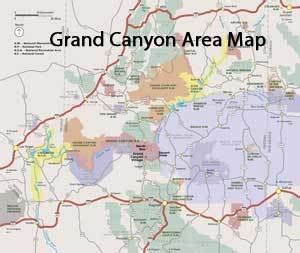 Grand Canyon East Map - GrandCanyon.com