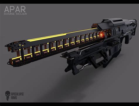 [7111x5425] Scourge Railgun Concept from Star Citizen : ImaginaryWeaponry