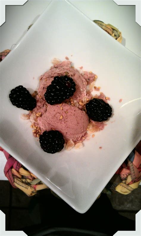 You Eat Like That Every Day?: Purple Yam Ice Cream with Tamarind and Ginger