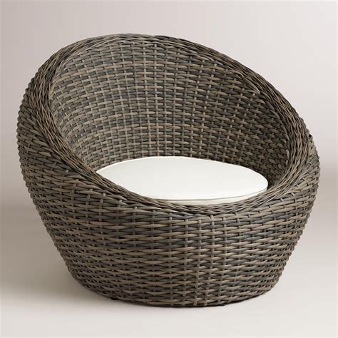 All-Weather Wicker Formentera Egg Outdoor Chair | Pallet furniture outdoor, Outdoor wicker ...