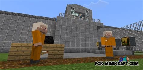 Prison Break map (Minecraft PE 1.1.1)