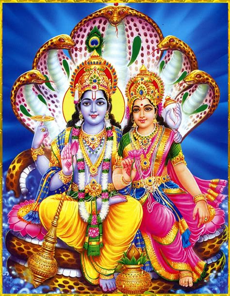 LAKSHMI NARAYANA | Hindu gods, Ganesha pictures, Durga picture