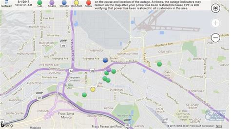 Update: Power restored to residents in south, central El Paso | KFOX