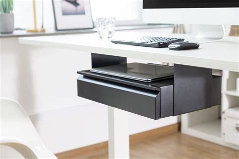 Allcam US022 Compact Steel Under-desk Storage Drawer (Pedestal Replacement)