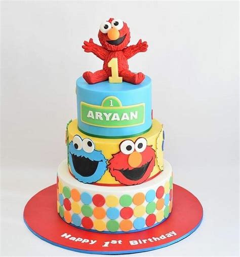 Sesame Street theme cake - Decorated Cake by Cakes for - CakesDecor