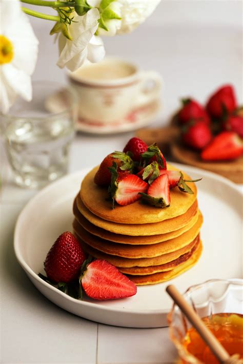 Chickpea Flour Pancakes - Kayla's Kitch and Fix