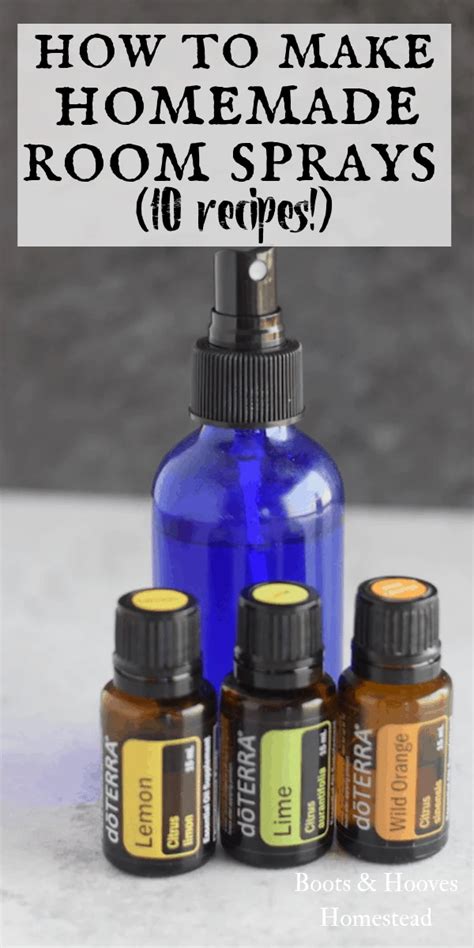 10 Homemade Room Spray Recipes | Essential oils room spray, Essential oil spray recipes ...